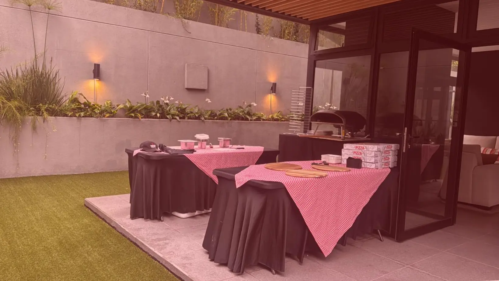 Catering empresarial Mr Pizza GT