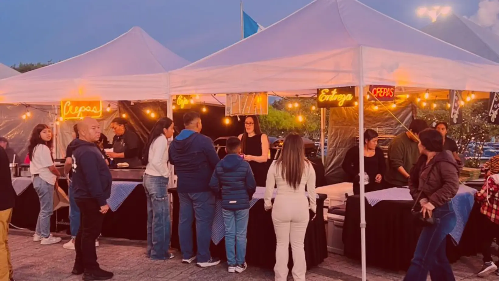 Servicio de pizza en eventos